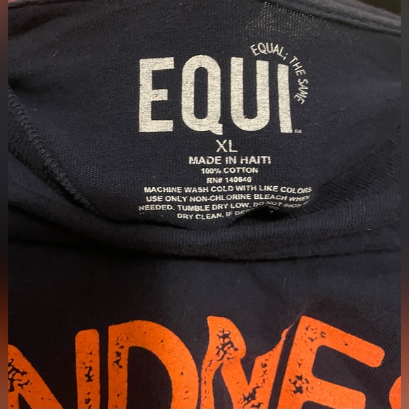 Equi diversity navy blue diversity top, unisex large to xl, great condition - Picture 2 of 3
